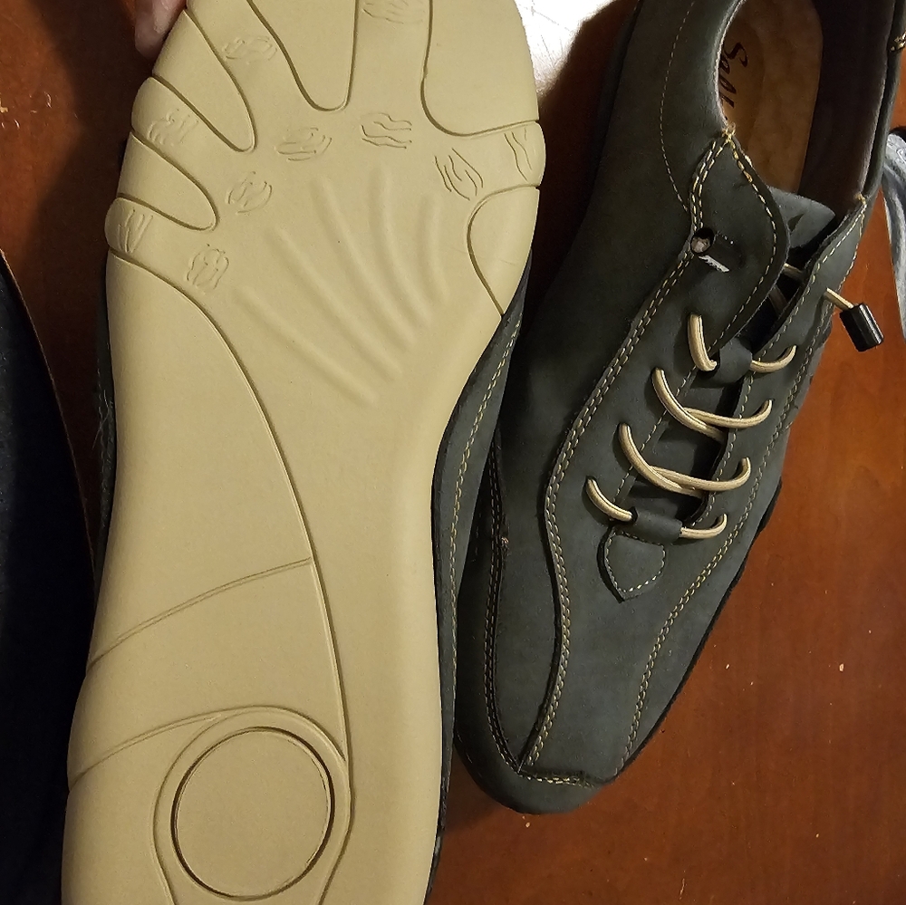 Mens Salkin Leather barefoot shoes - Picture 4 of 5